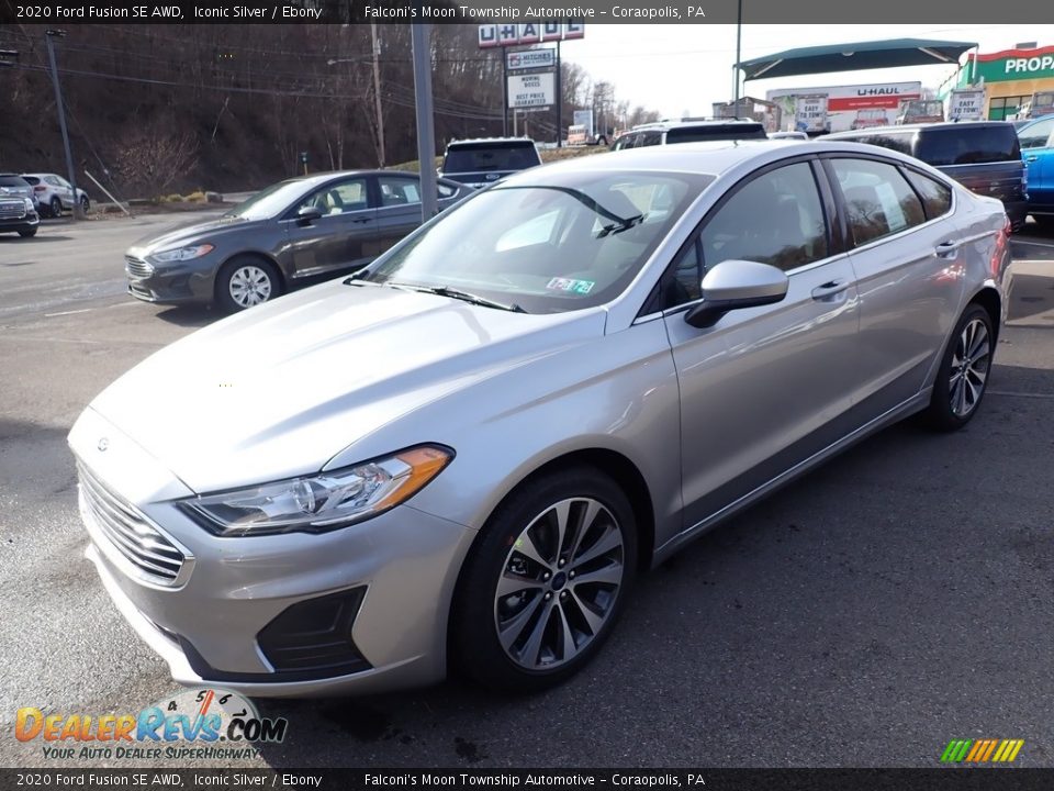 2020 Ford Fusion SE AWD Iconic Silver / Ebony Photo #5