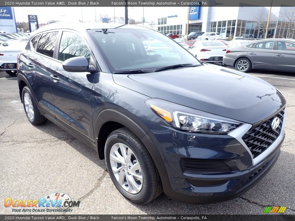 2020 Hyundai Tucson Value AWD Dusk Blue / Black Photo #3