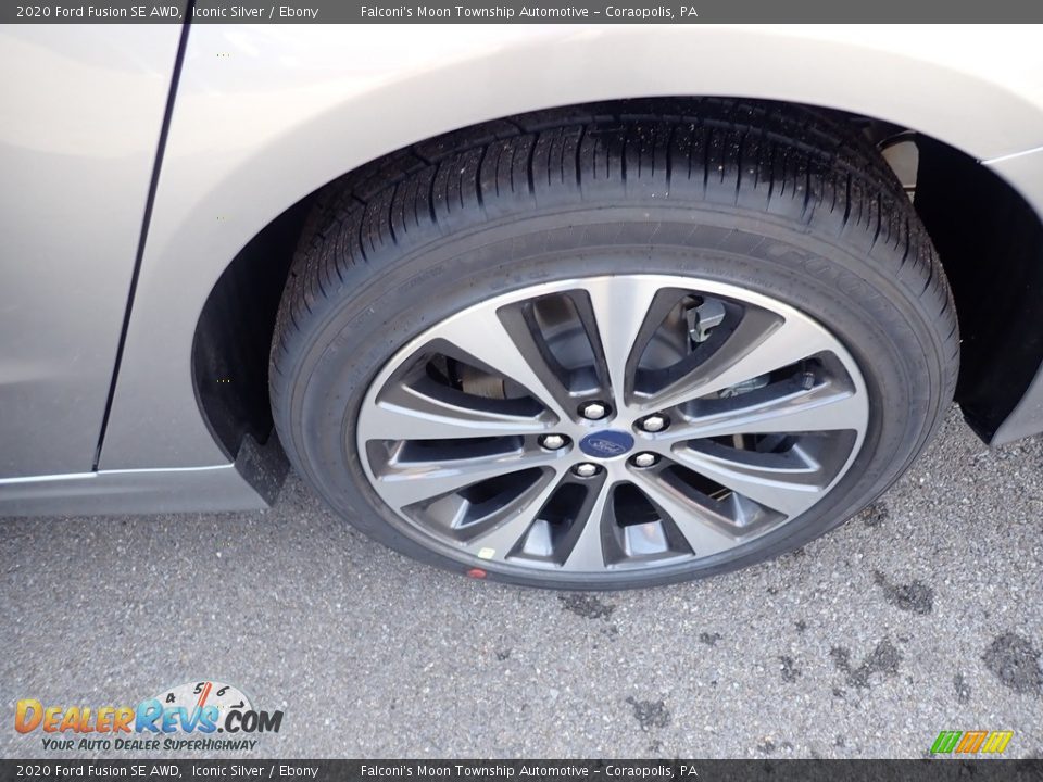 2020 Ford Fusion SE AWD Iconic Silver / Ebony Photo #7