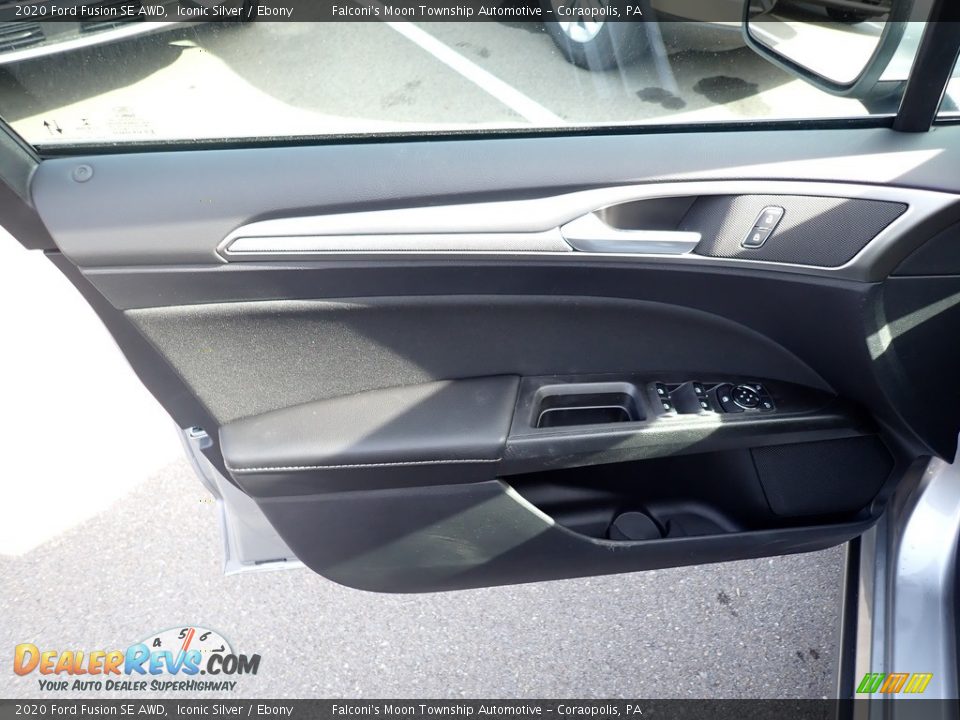 2020 Ford Fusion SE AWD Iconic Silver / Ebony Photo #10
