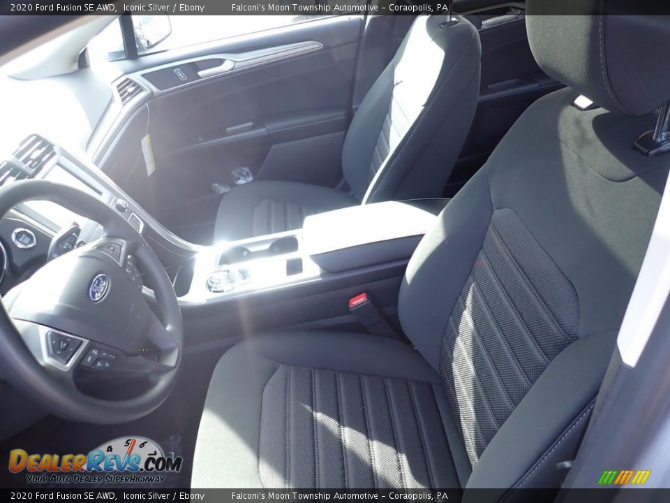 2020 Ford Fusion SE AWD Iconic Silver / Ebony Photo #11