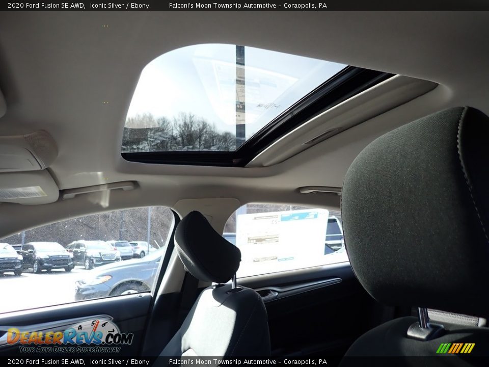 2020 Ford Fusion SE AWD Iconic Silver / Ebony Photo #13