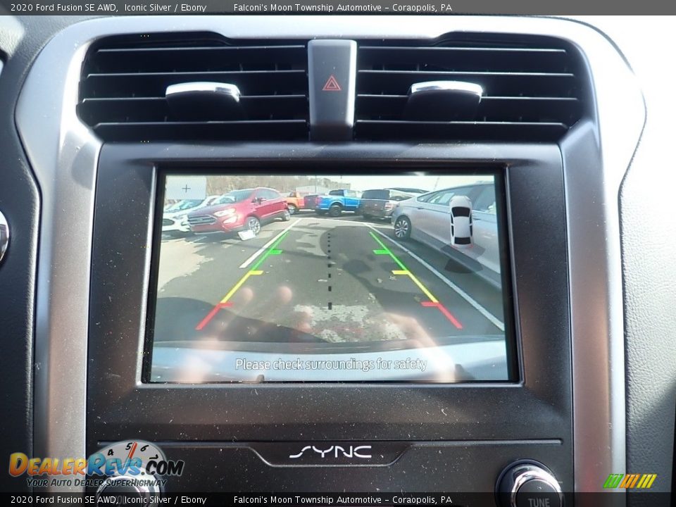 2020 Ford Fusion SE AWD Iconic Silver / Ebony Photo #15