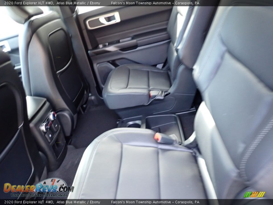 2020 Ford Explorer XLT 4WD Atlas Blue Metallic / Ebony Photo #8