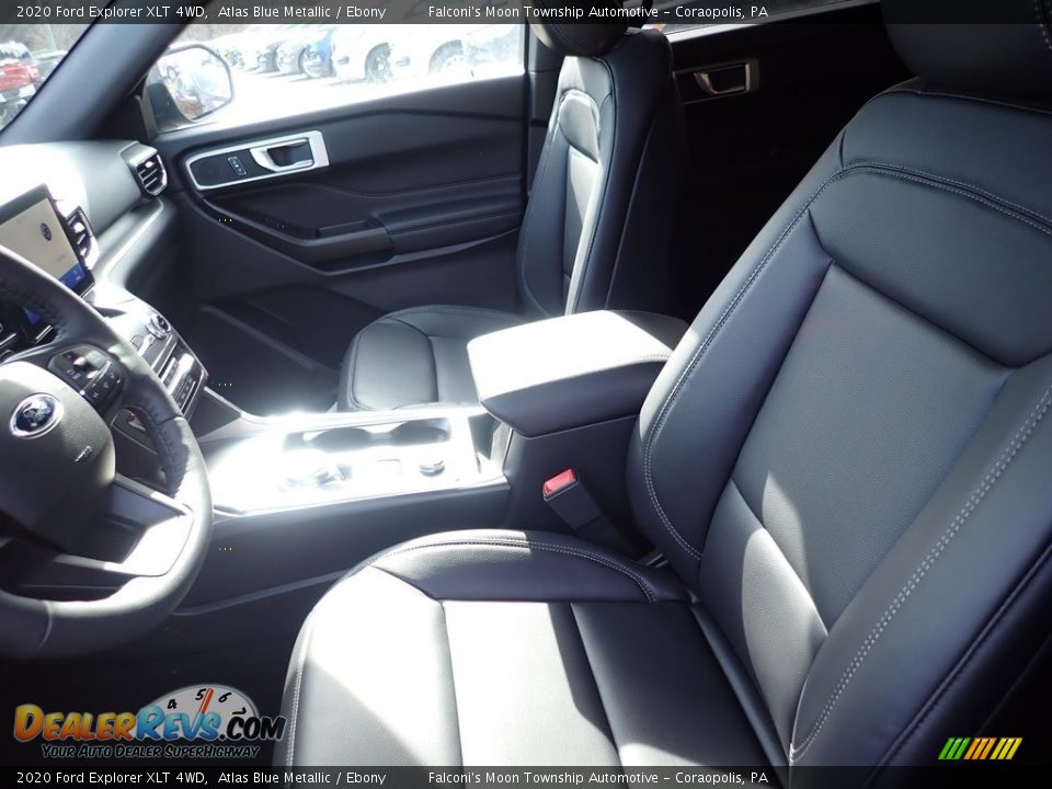 2020 Ford Explorer XLT 4WD Atlas Blue Metallic / Ebony Photo #11