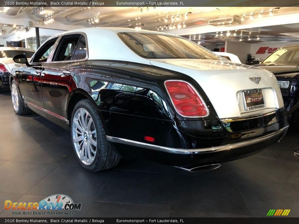 2016 Bentley Mulsanne Black Crystal Metallic / Beluga Photo #7