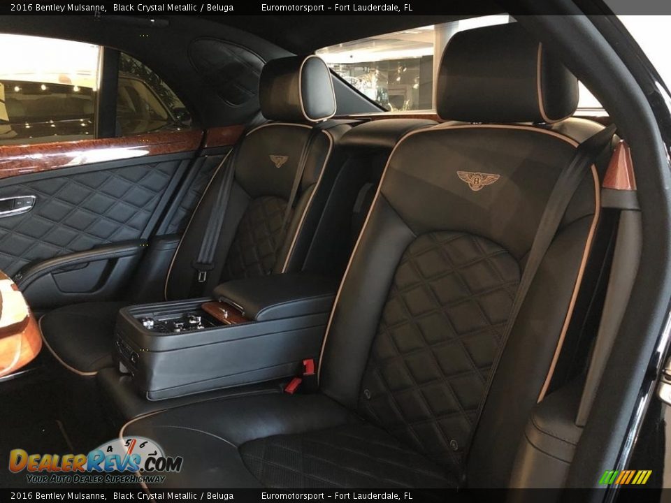 Rear Seat of 2016 Bentley Mulsanne  Photo #12