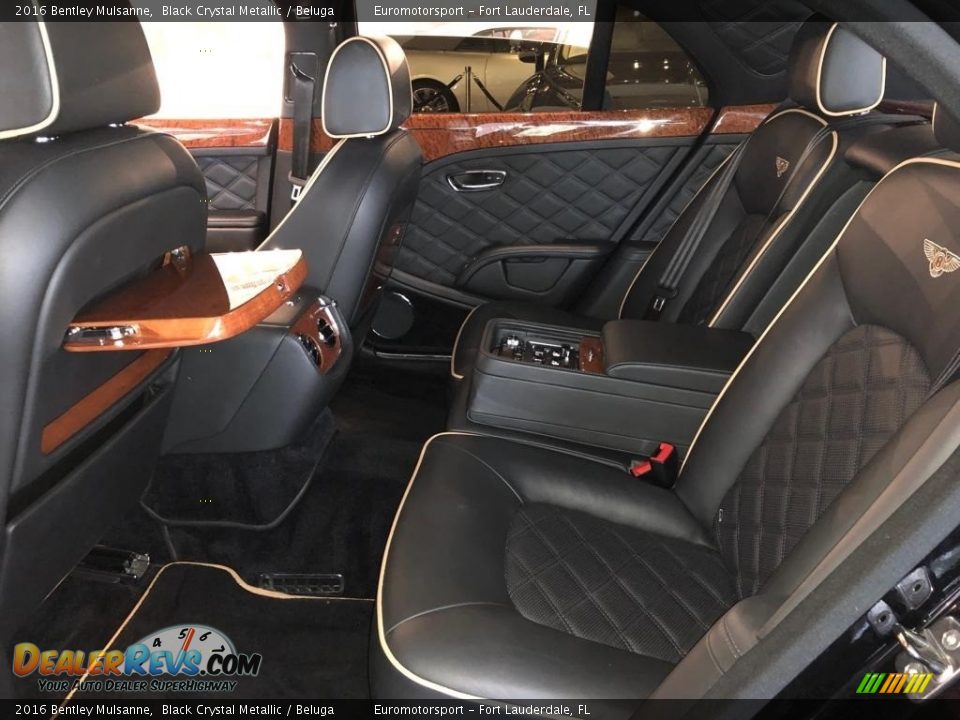 Rear Seat of 2016 Bentley Mulsanne  Photo #13