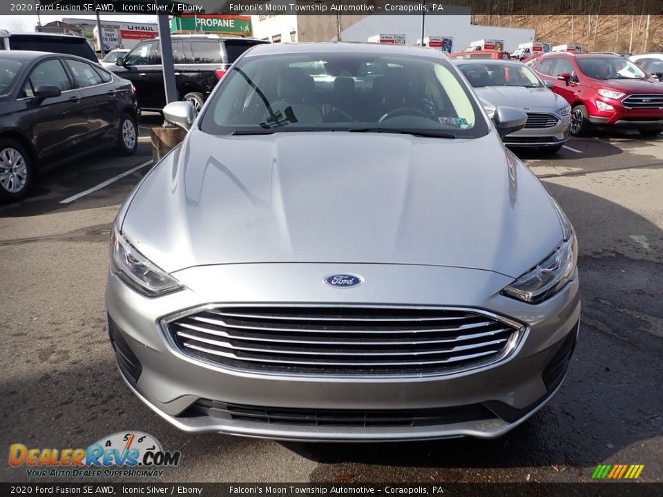 2020 Ford Fusion SE AWD Iconic Silver / Ebony Photo #4