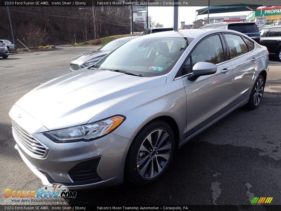 2020 Ford Fusion SE AWD Iconic Silver / Ebony Photo #5