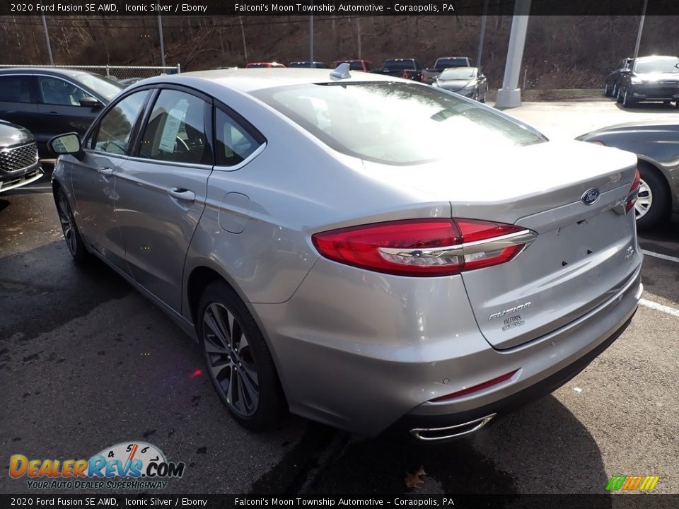 2020 Ford Fusion SE AWD Iconic Silver / Ebony Photo #6