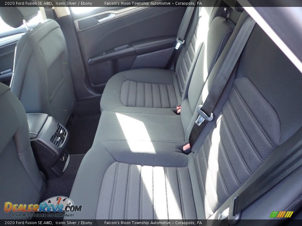 2020 Ford Fusion SE AWD Iconic Silver / Ebony Photo #8