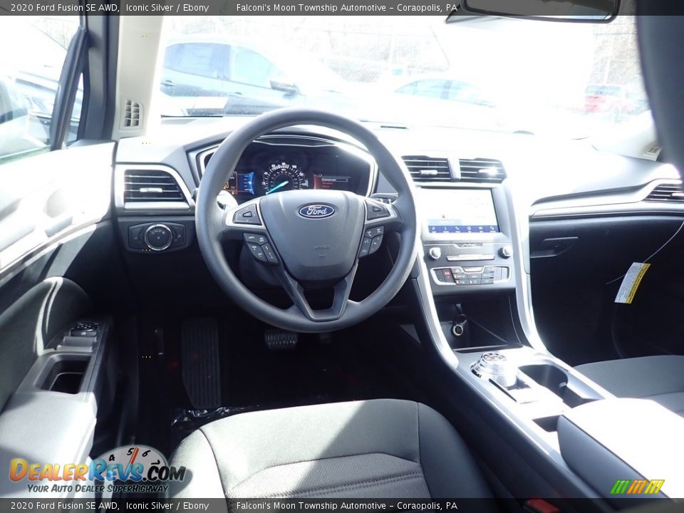 2020 Ford Fusion SE AWD Iconic Silver / Ebony Photo #9