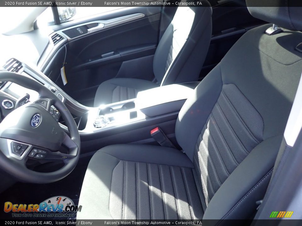 2020 Ford Fusion SE AWD Iconic Silver / Ebony Photo #10