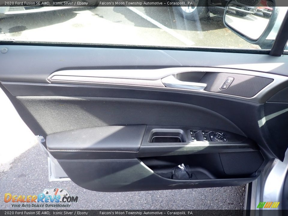 2020 Ford Fusion SE AWD Iconic Silver / Ebony Photo #11