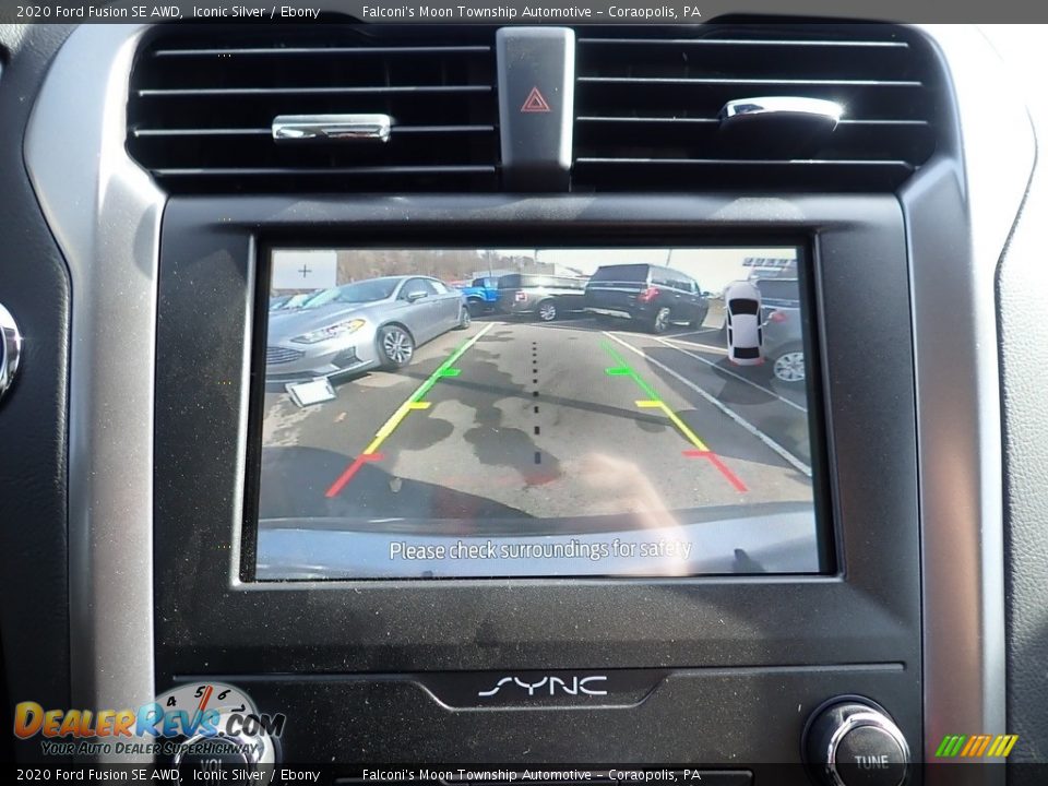 2020 Ford Fusion SE AWD Iconic Silver / Ebony Photo #14