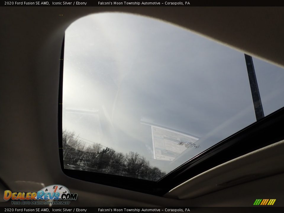 2020 Ford Fusion SE AWD Iconic Silver / Ebony Photo #15