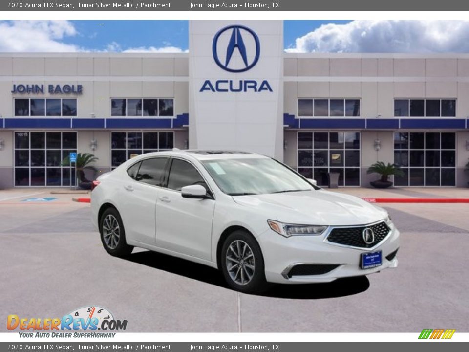 2020 Acura TLX Sedan Lunar Silver Metallic / Parchment Photo #1