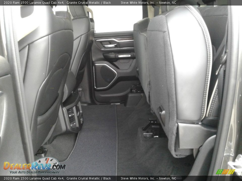 Rear Seat of 2020 Ram 1500 Laramie Quad Cab 4x4 Photo #17