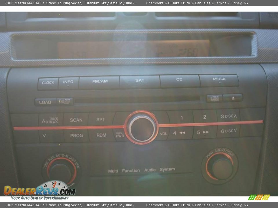 2006 Mazda MAZDA3 s Grand Touring Sedan Titanium Gray Metallic / Black Photo #5