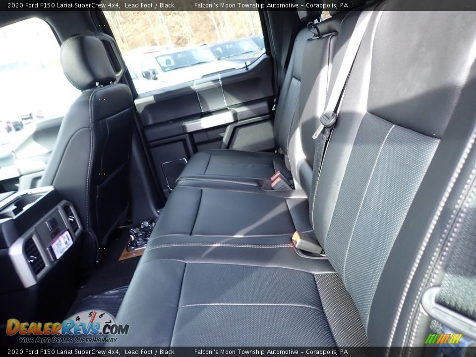 2020 Ford F150 Lariat SuperCrew 4x4 Lead Foot / Black Photo #9