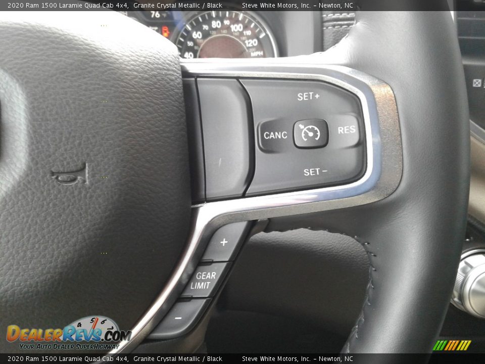 2020 Ram 1500 Laramie Quad Cab 4x4 Steering Wheel Photo #21