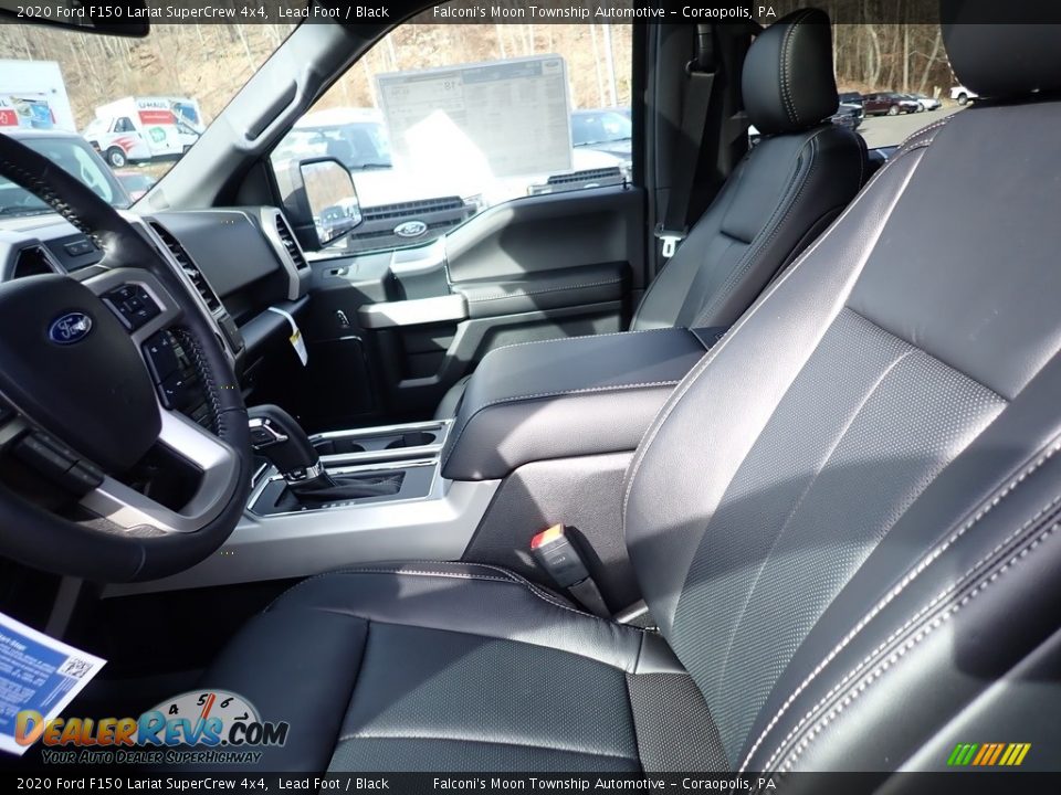 2020 Ford F150 Lariat SuperCrew 4x4 Lead Foot / Black Photo #11