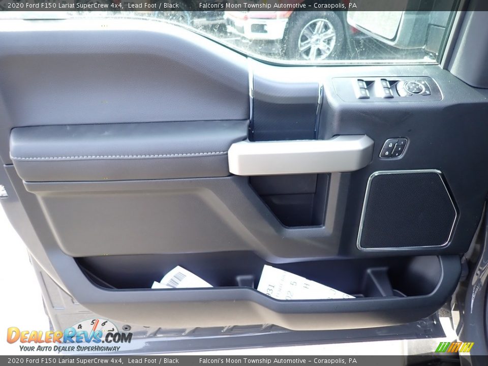 2020 Ford F150 Lariat SuperCrew 4x4 Lead Foot / Black Photo #12