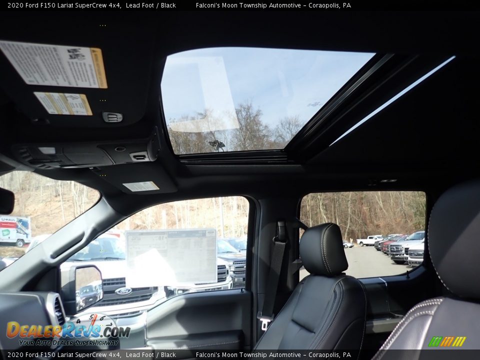 2020 Ford F150 Lariat SuperCrew 4x4 Lead Foot / Black Photo #14