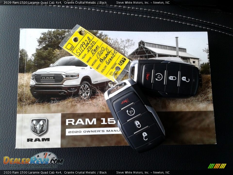 Keys of 2020 Ram 1500 Laramie Quad Cab 4x4 Photo #29