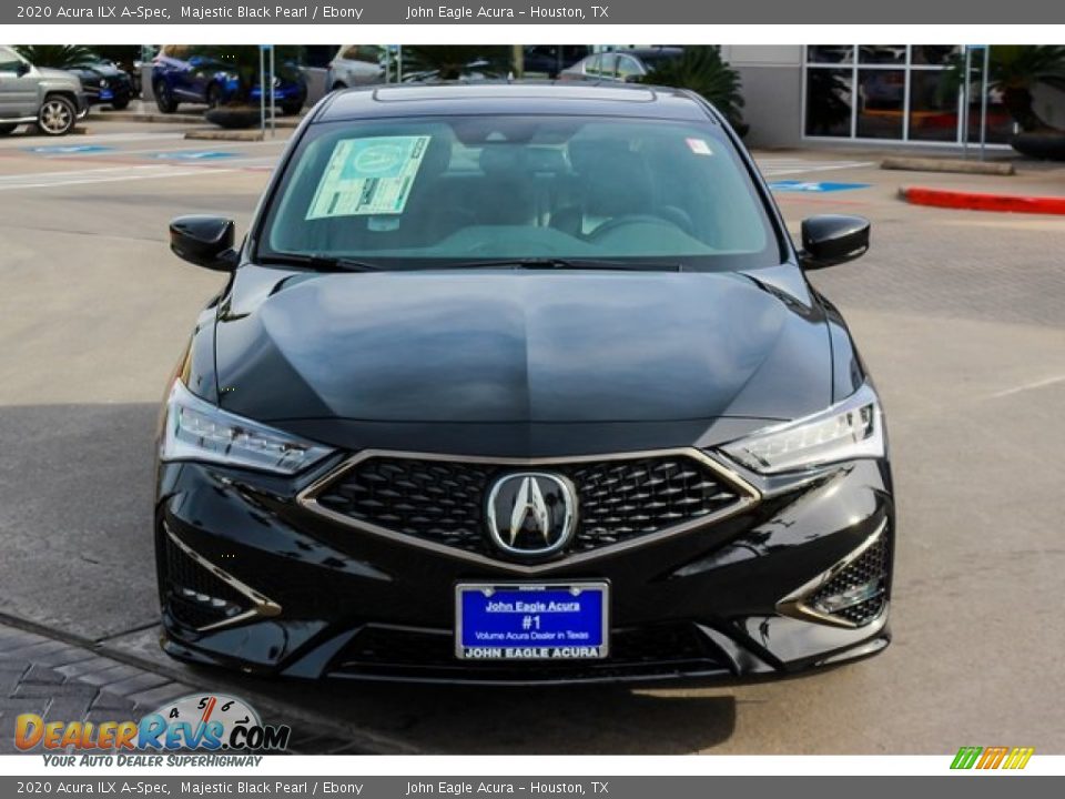 2020 Acura ILX A-Spec Majestic Black Pearl / Ebony Photo #1