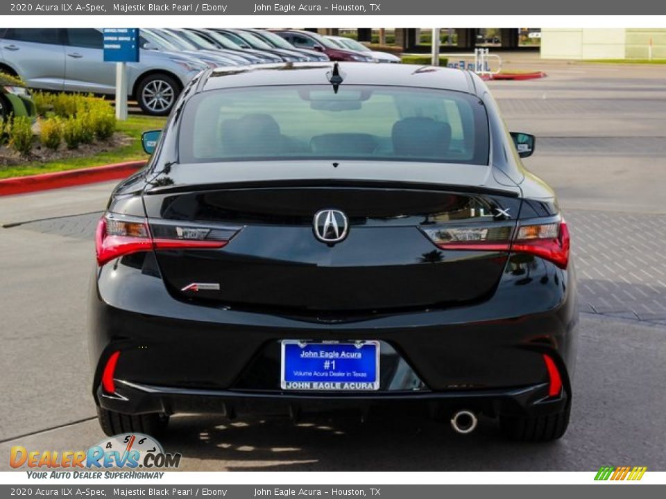 2020 Acura ILX A-Spec Majestic Black Pearl / Ebony Photo #5