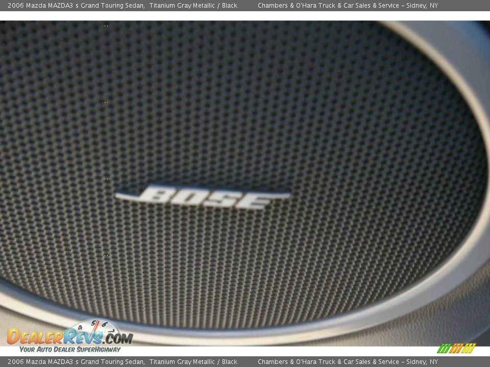 2006 Mazda MAZDA3 s Grand Touring Sedan Titanium Gray Metallic / Black Photo #10