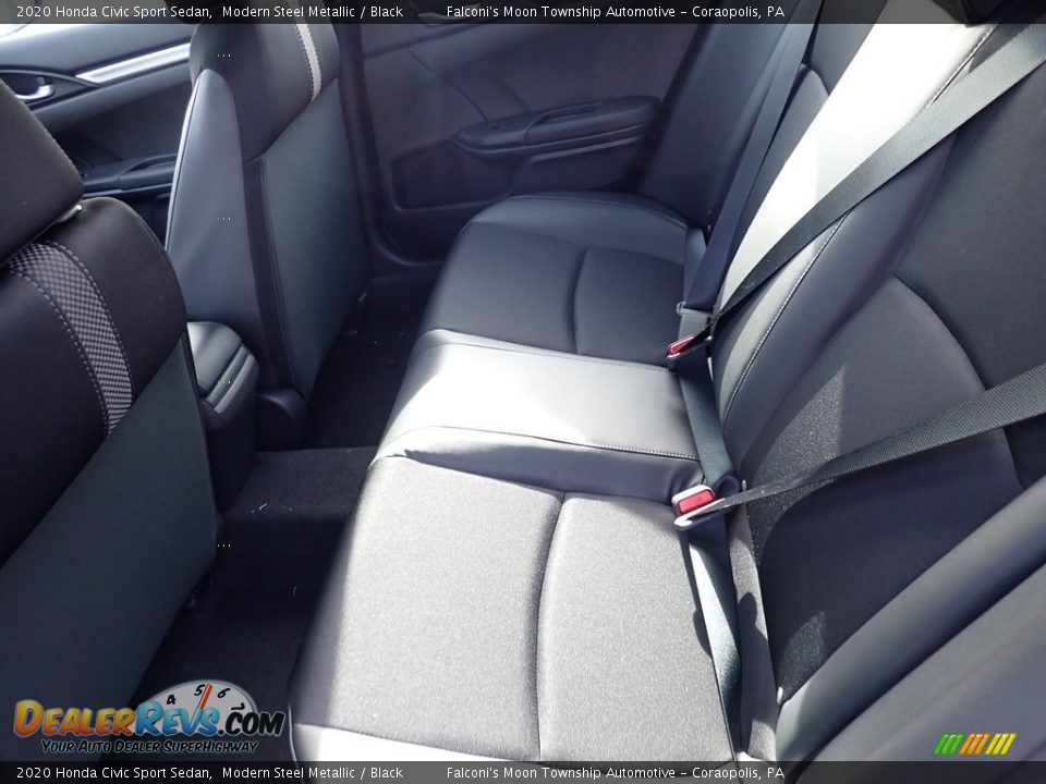 2020 Honda Civic Sport Sedan Modern Steel Metallic / Black Photo #9