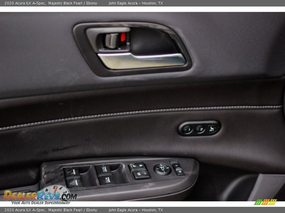 2020 Acura ILX A-Spec Majestic Black Pearl / Ebony Photo #11