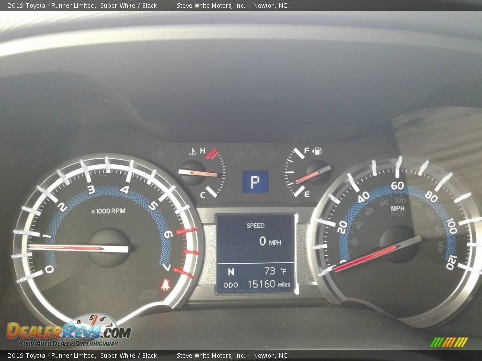 2019 Toyota 4Runner Limited Super White / Black Photo #22