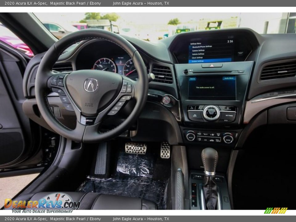 2020 Acura ILX A-Spec Majestic Black Pearl / Ebony Photo #24
