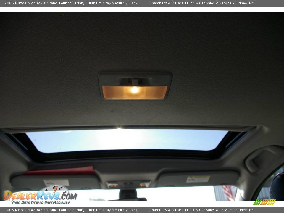 2006 Mazda MAZDA3 s Grand Touring Sedan Titanium Gray Metallic / Black Photo #12
