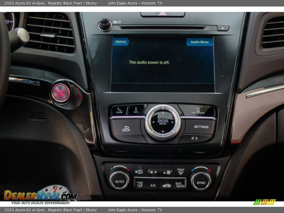 2020 Acura ILX A-Spec Majestic Black Pearl / Ebony Photo #26