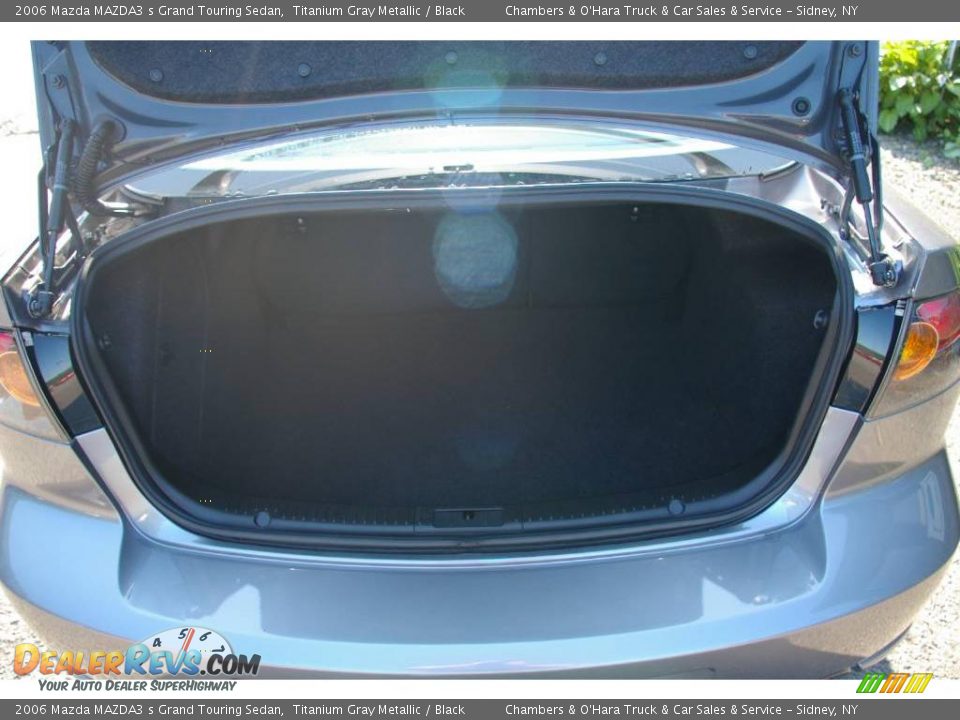 2006 Mazda MAZDA3 s Grand Touring Sedan Titanium Gray Metallic / Black Photo #14