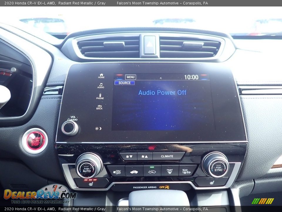 2020 Honda CR-V EX-L AWD Radiant Red Metallic / Gray Photo #14
