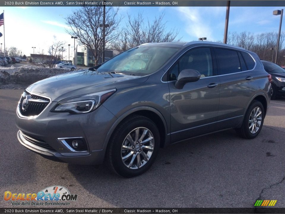 2020 Buick Envision Essence AWD Satin Steel Metallic / Ebony Photo #5