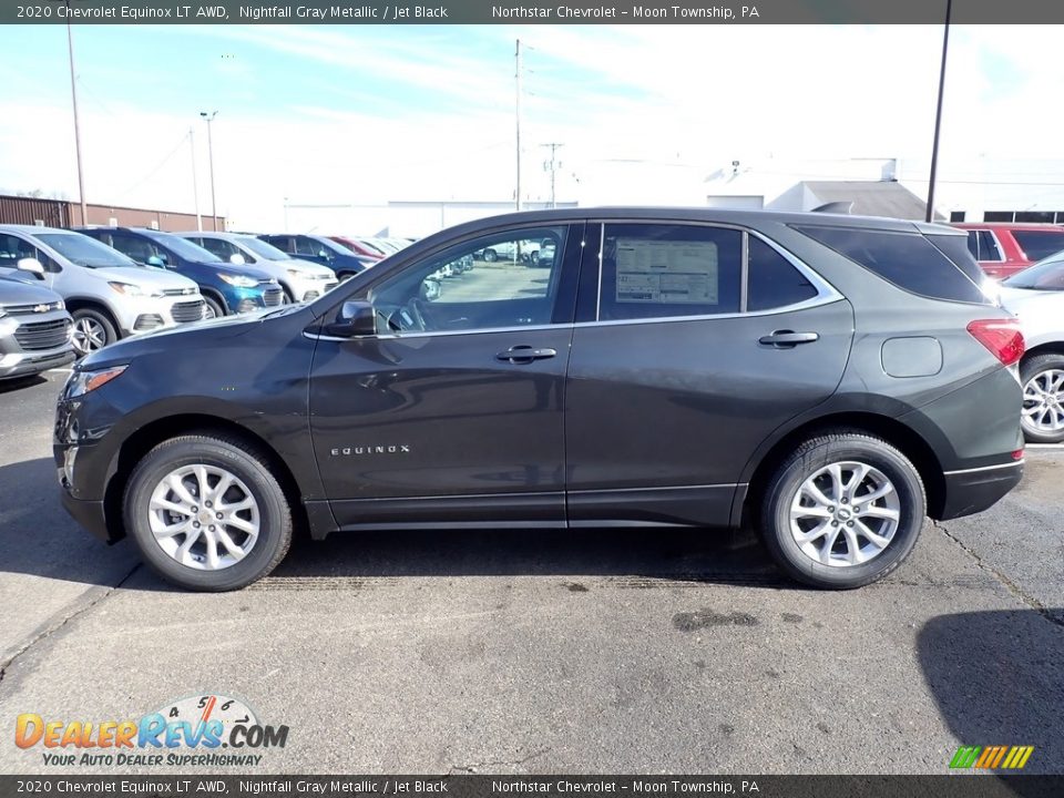 2020 Chevrolet Equinox LT AWD Nightfall Gray Metallic / Jet Black Photo #2