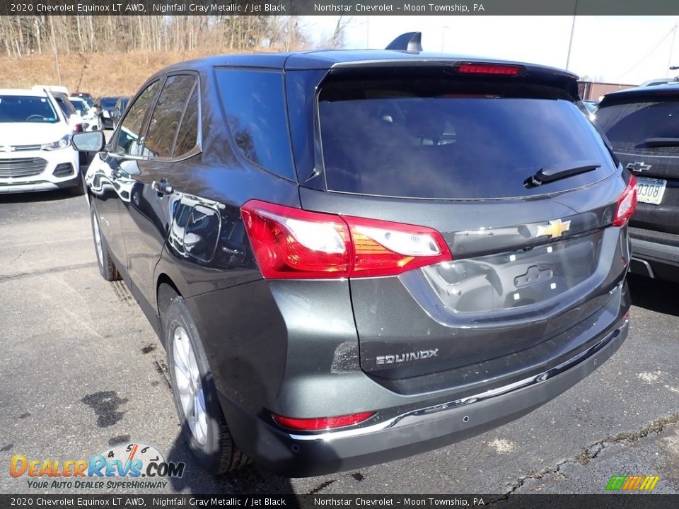 2020 Chevrolet Equinox LT AWD Nightfall Gray Metallic / Jet Black Photo #3