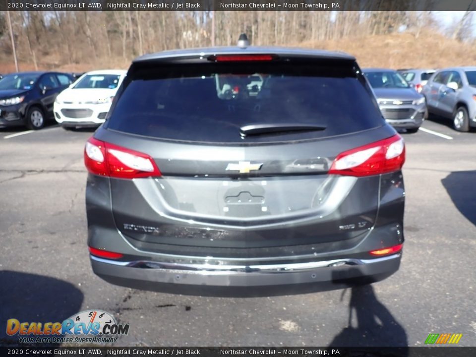 2020 Chevrolet Equinox LT AWD Nightfall Gray Metallic / Jet Black Photo #4