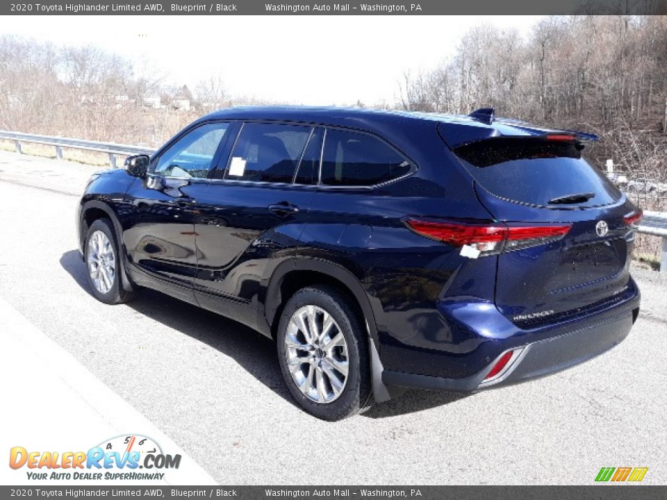 2020 Toyota Highlander Limited AWD Blueprint / Black Photo #2
