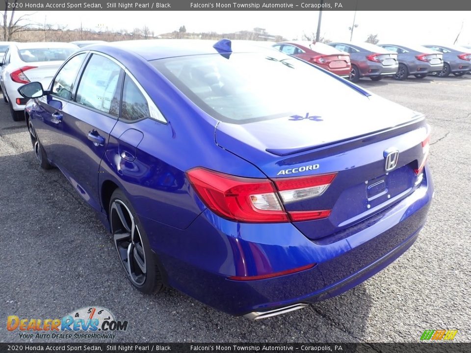 2020 Honda Accord Sport Sedan Still Night Pearl / Black Photo #2