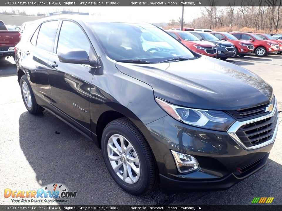 2020 Chevrolet Equinox LT AWD Nightfall Gray Metallic / Jet Black Photo #6