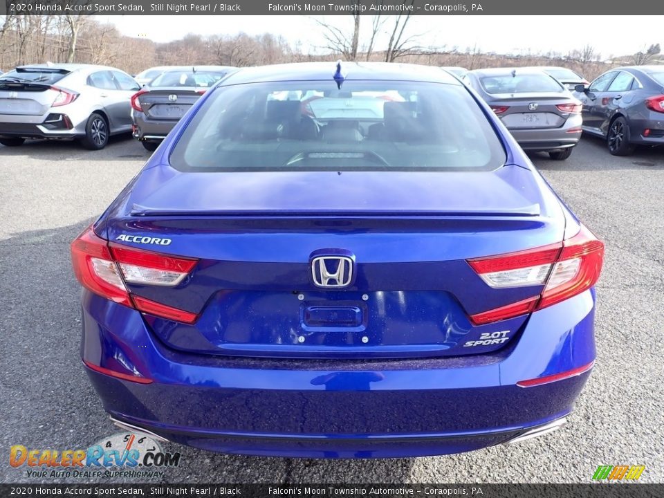 2020 Honda Accord Sport Sedan Still Night Pearl / Black Photo #3