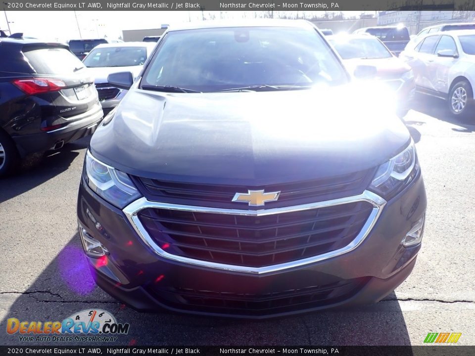 2020 Chevrolet Equinox LT AWD Nightfall Gray Metallic / Jet Black Photo #7